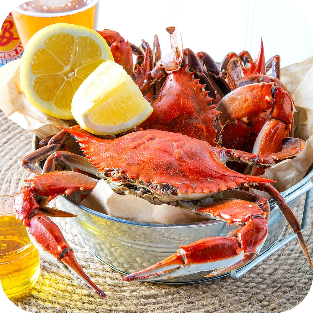 Medium Male Blue Crabs (bushel) Linton's Seafood